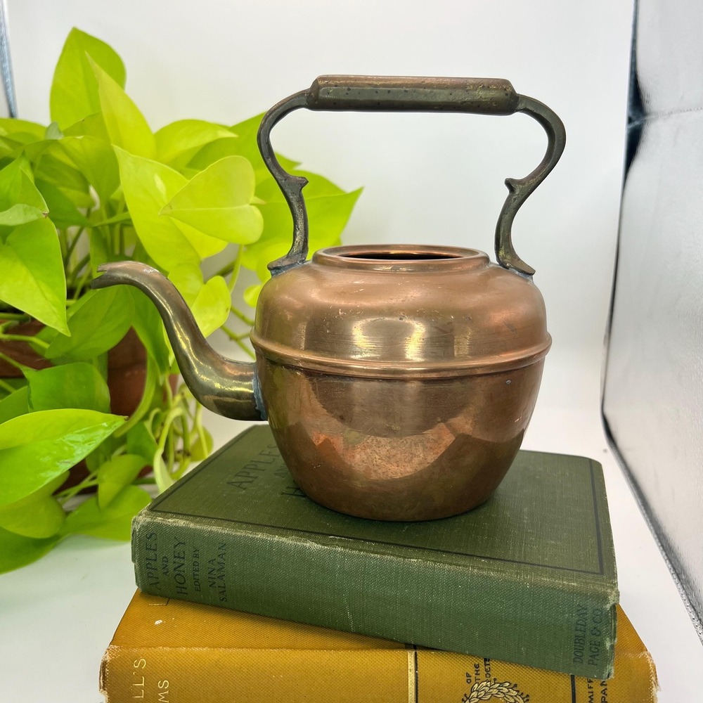 Vintage Copper Kettle Greenbrier Birmingham Alabama Farmhouse Kitchen French